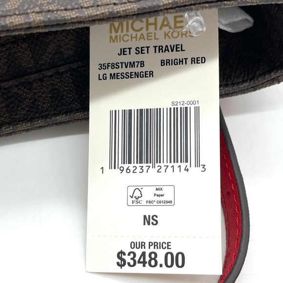 Michael Kors Large Messenger Crossbody Bag - Picture 9 of 9